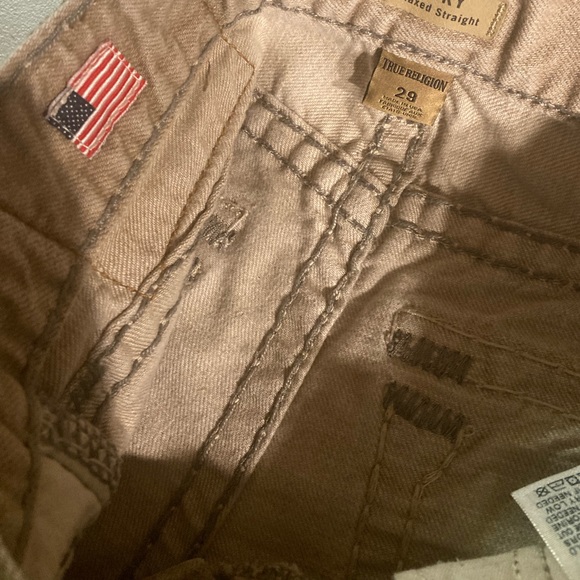 SOLD! Rare! 🇺🇸 Ricky Straight Khaki Colored SuperT in “BMA KHK CLDO TRL” 29x33 - Picture 8 of 11